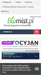 Mobile Screenshot of biomist.pl